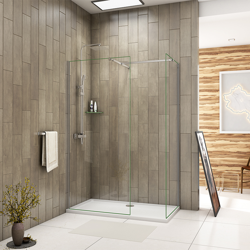 Walk In Wet Room Cubicle Shower Enclosure Screen Side Panel 185/195/200